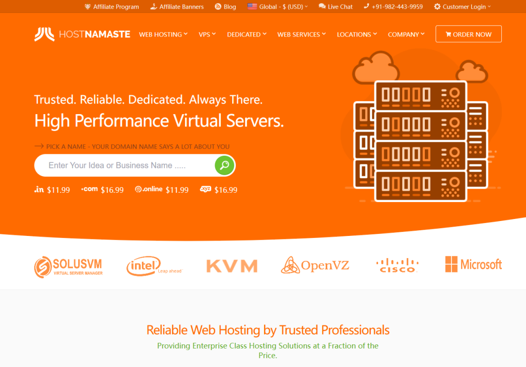 hostnamaste Special Offer VPS: $48/year, 2GB RAM/2 cores/40GB SSD/2TB data transfer/1Gbps bandwidth, USA/France/Canada