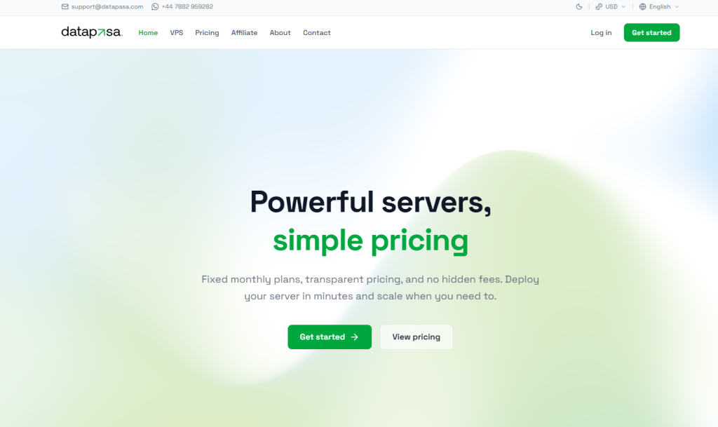 datapasa offers affordable German VPS plans starting at $1.61/month, powered by high-performance AMD Ryzen platforms